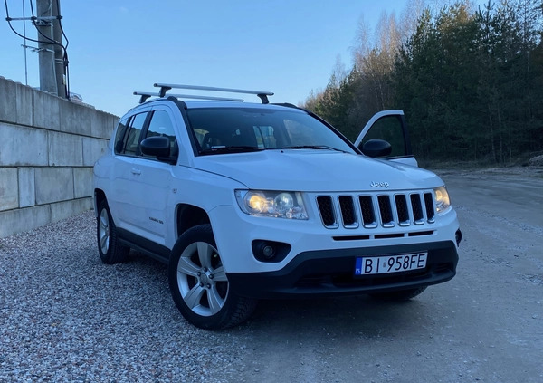 Jeep Compass cena 33900 przebieg: 178000, rok produkcji 2011 z Białystok małe 137